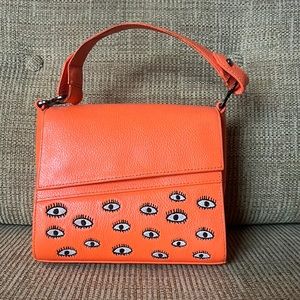 Min and mon orange micro purse